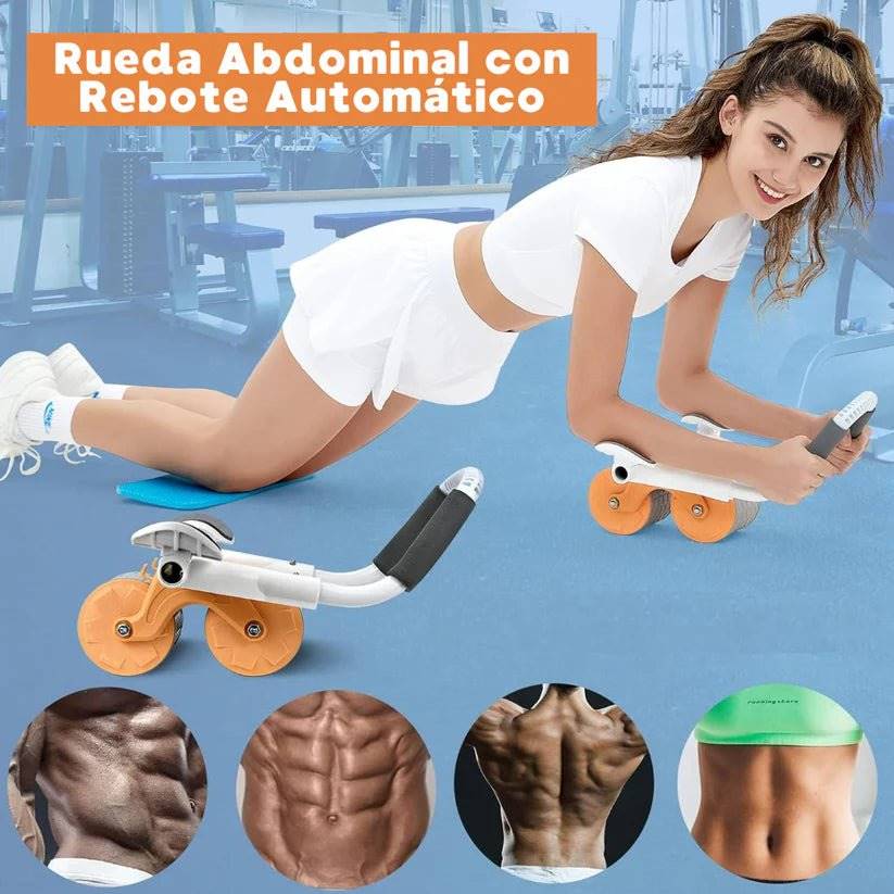 AbsRoller™ - Rueda Abdominal con Rebote Automático y Soporte para Codo - Mi tienda